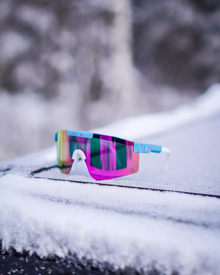 AMOQ Comet Aurinkolasit Vaaleansininen Splash - Rosé Peili - Aurinkolasit - D410543 - 1