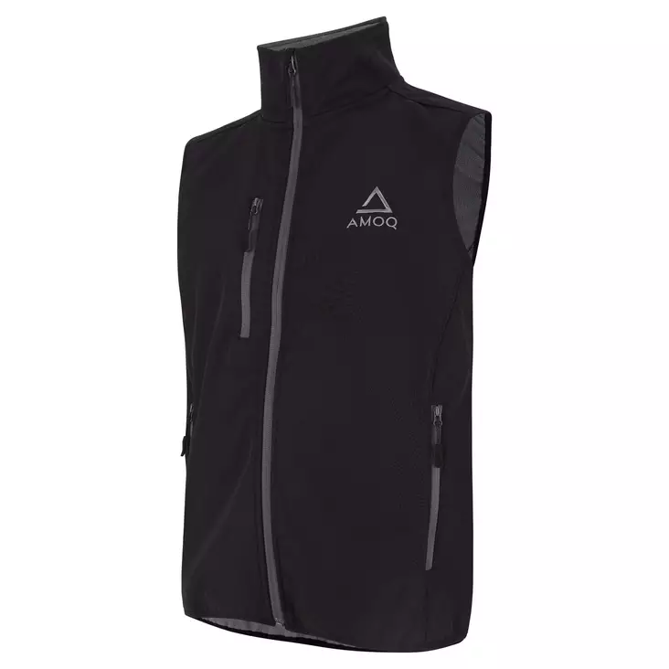 AMOQ Race Softshell Liivi Musta - Ajotakit Enduro - D441113 - 1