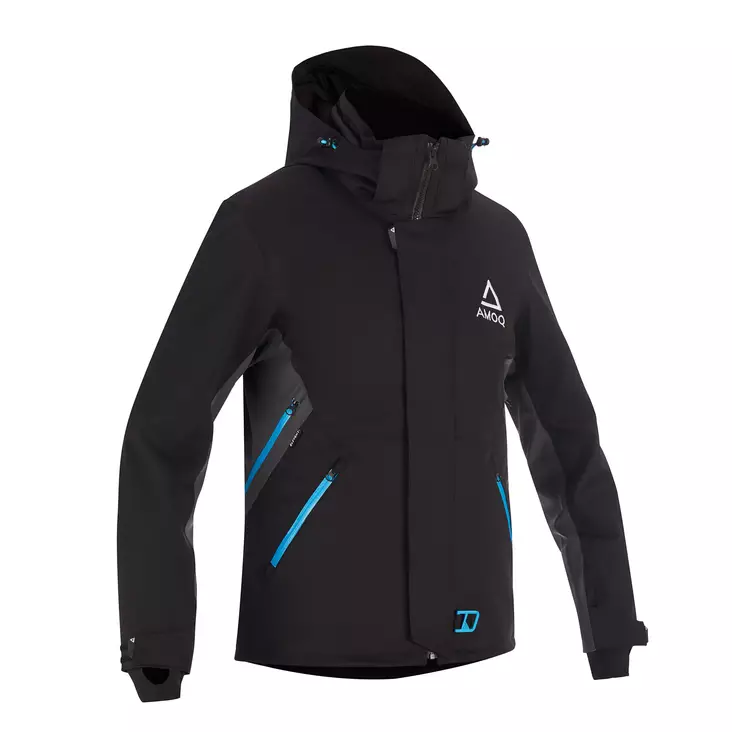 AMOQ Vernal V2 W's Takki Musta/Turkoosi - Kelkkailutakit - D498213 - 1