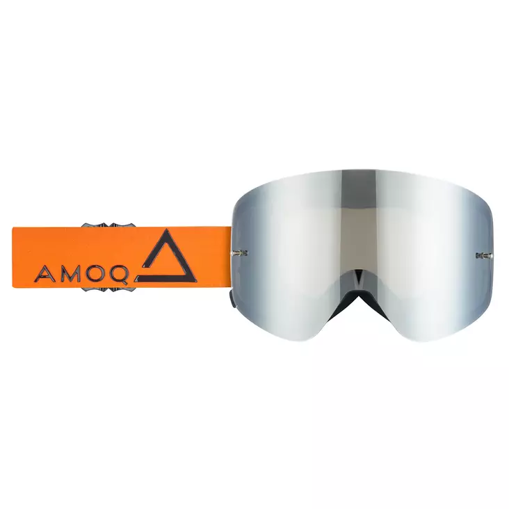 AMOQ Vision Magnetic Crossilasit Orange-Black - Silver Mirror - Offroad ajolasit - D434053 - 1