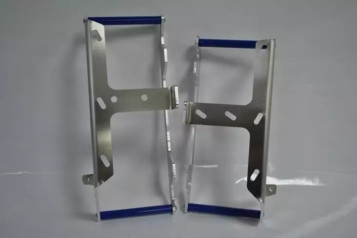 AXP Radiator Guards Yamaha YZ125 02-21 - Moottoripyörän jäähdyttimen suojat - D243693 - 1