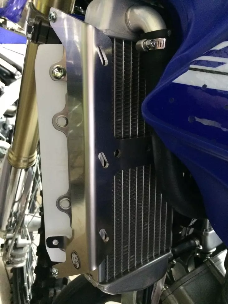 AXP Radiator Guards Yamaha YZ250/YZ250X 05-21 / WR250 16-21 - Moottoripyörän jäähdyttimen suojat - D243703 - 1