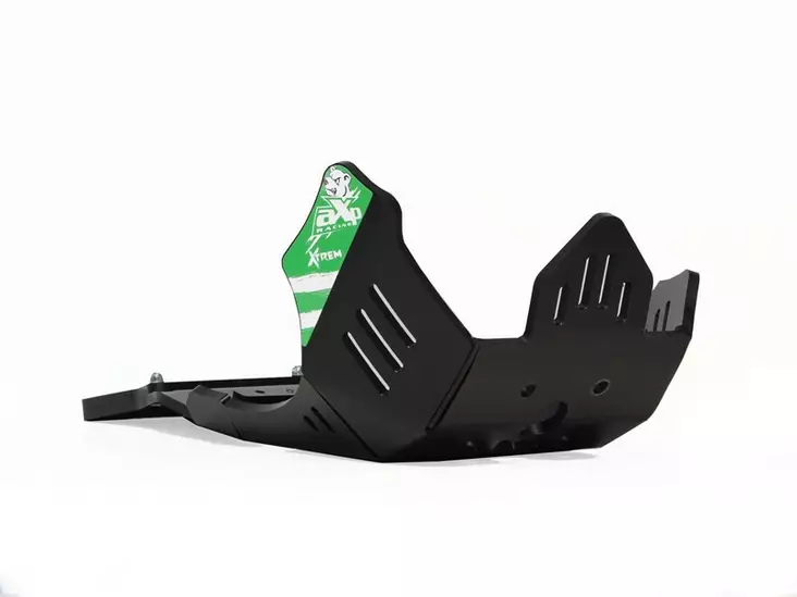 AXP Xtrem HDPE Skid Plate Black Kawasaki KX250/KX250X 21-24 - Moottoripyörän pohjapanssarit - D474143 - 1