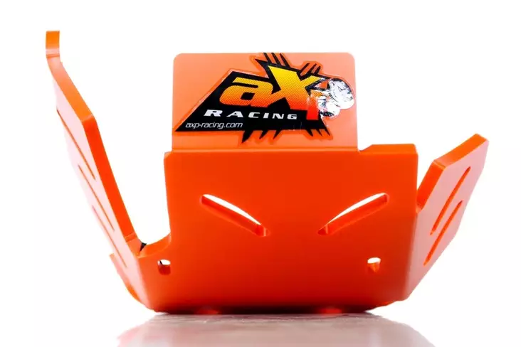 AXP Xtrem HDPE Skid Plate Orange KTM EXC250/EXC300/XCW250/XCW300 17-23 - Moottoripyörän pohjapanssarit - D243653 - 1