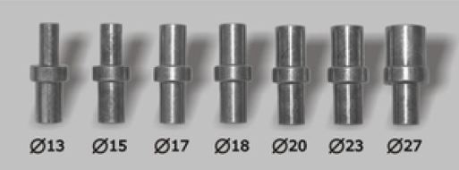 Bike-Lift 7 pins kit 13/15/17/18/20/23/27mm For FS-11 - Varikkopukit - D131463 - 1
