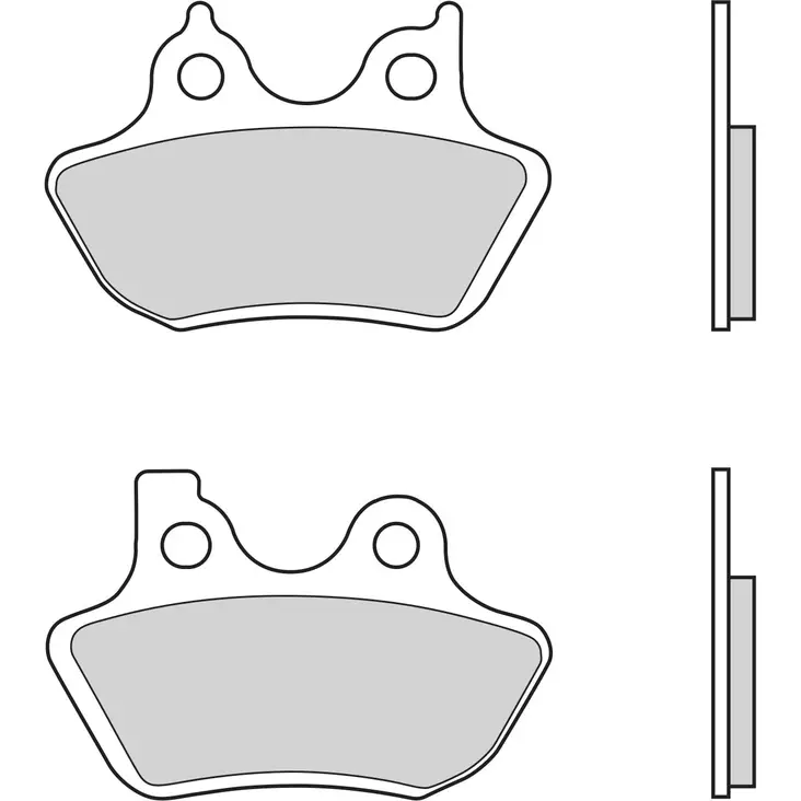 Brembo Jarrupalat Carbon-Ceramic - Moottoripyörän jarrupalat - D83903 - 1