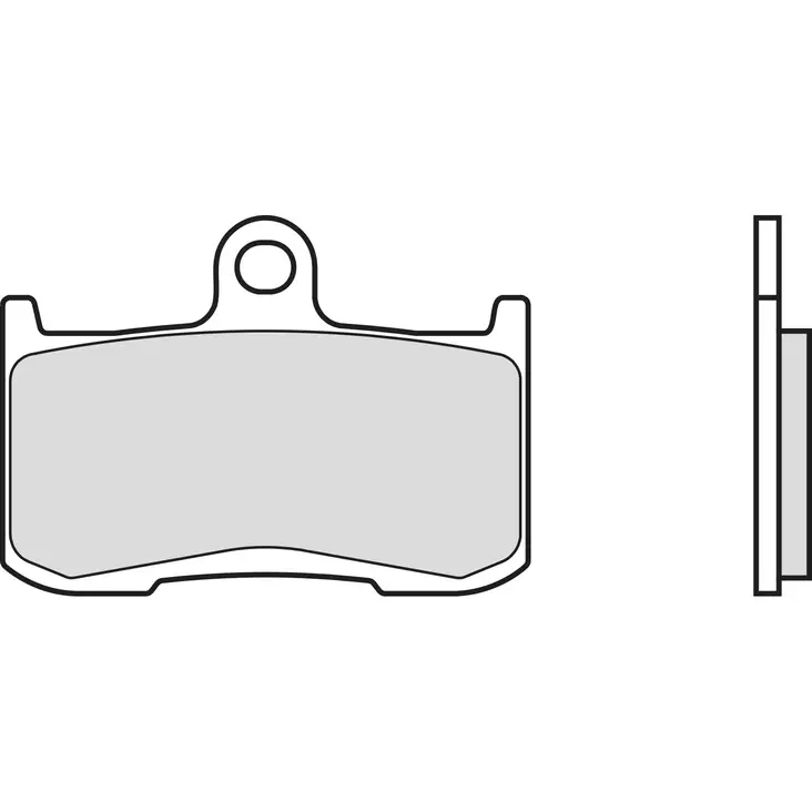 Brembo Jarrupalat Eteen Sintered Road - Moottoripyörän jarrupalat - D83953 - 1