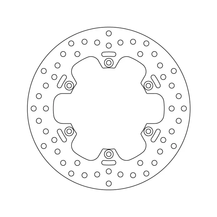 Brembo Serie Oro jarrulevy - Moottoripyörän jarrulevyt - D122853 - 1