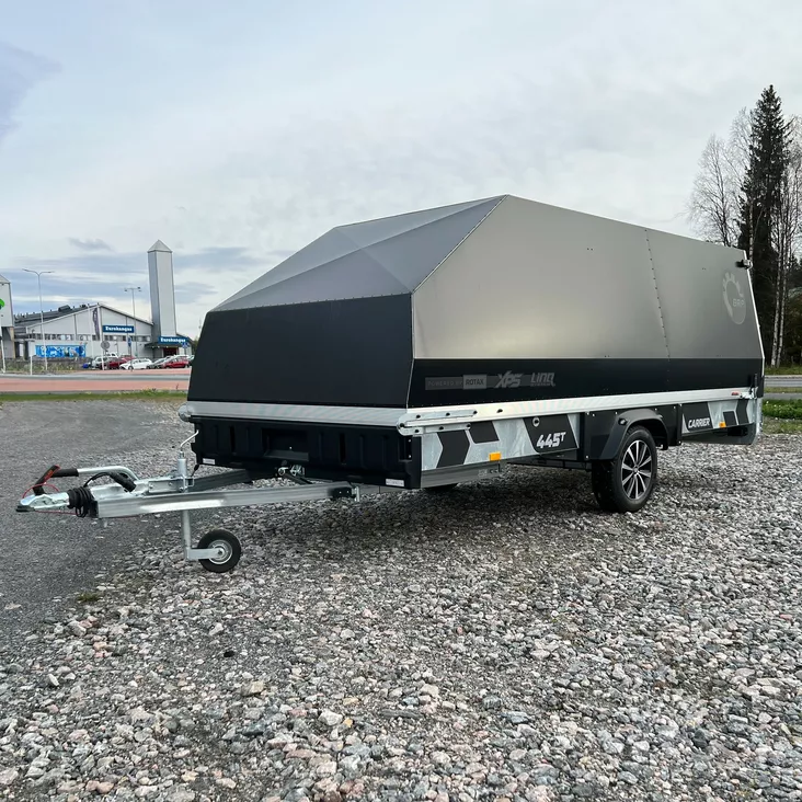 BRP CARRIER INLINE 445X185CM KUOMULLA, PERÄLAUTA, ALU/NASTA, SISÄVALO - BRP Perävaunut - 136333 - 1