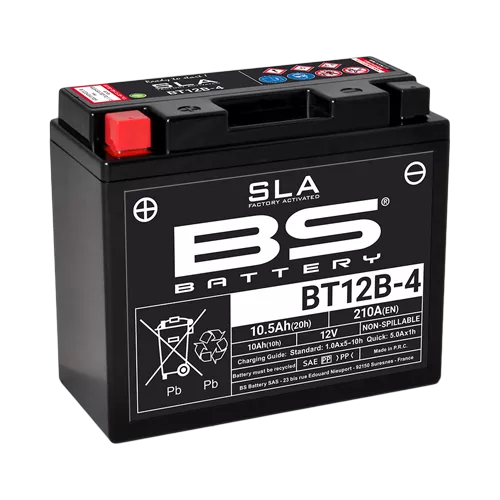 BS Battery BT12B-4 (FA) SLA - Sealed & Activated - Akut - D262603 - 1