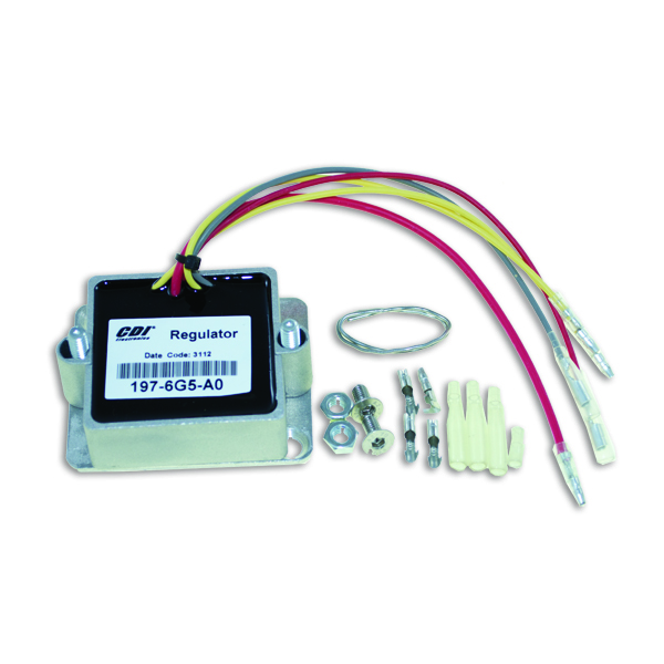 Cdi Elec. Yamaha Regulator/Rectifier - Jännitteensäätimet - D186123 - 1