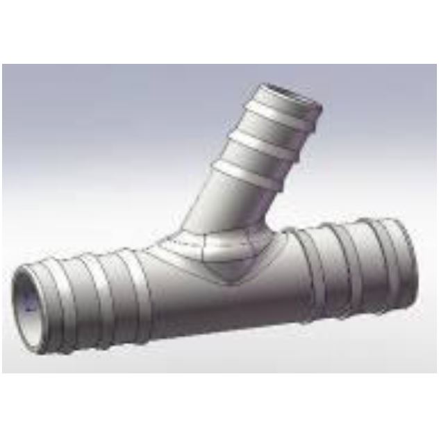 DFK Lämmitysputken Y-liitin Can-Am Maverick - DFK varaosat & tarvikkeet - D498193 - 1