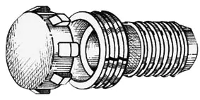 End adapter 37mm - Veneen LVI - D125103 - 1