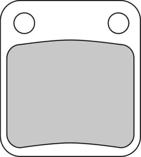 Ferodo jarrupalat Sinter Grip: Honda, Husqvarna, Kawasaki, Suzuki, ATV - Moottoripyörän jarrupalat - D495213 - 1