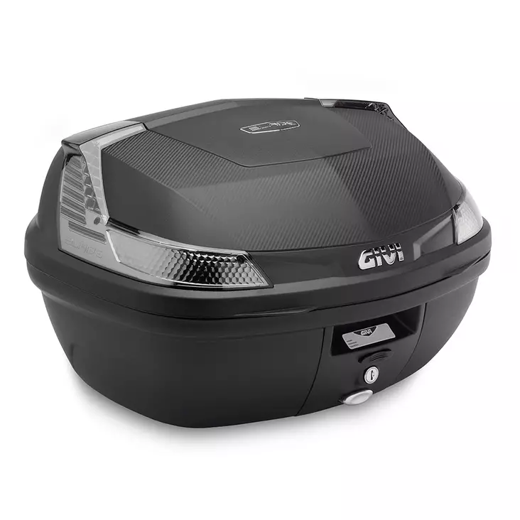 GIVI BLACK CASE B47 TECH W/O PLATE - Moottoripyörän kovat laukut - D329933 - 1