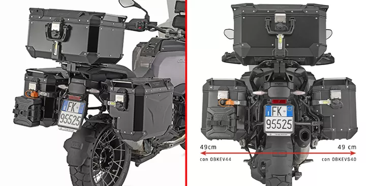 Givi Pann. Hold. Bmw R1300Gs Adventure (2025) - Moottoripyörän laukkujen kiinnityssarjat - D523433 - 1