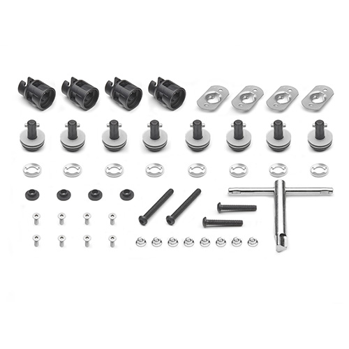 GIVI SCREWS KIT FOR PLO3118MK/CAM - Moottoripyörän laukkujen tarvikkeet - D410393 - 1