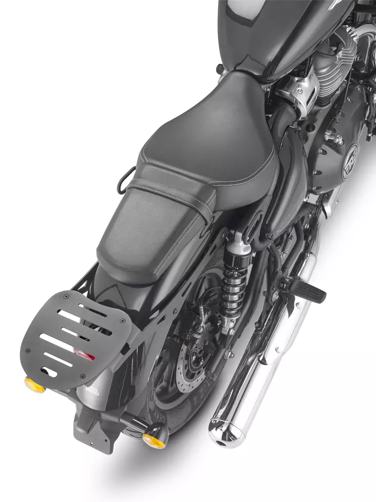 Givi Specific rear rack ENFIELD SUPER METEOR 650 (23) - Moottoripyörän laukkujen kiinnityssarjat - D485523 - 1