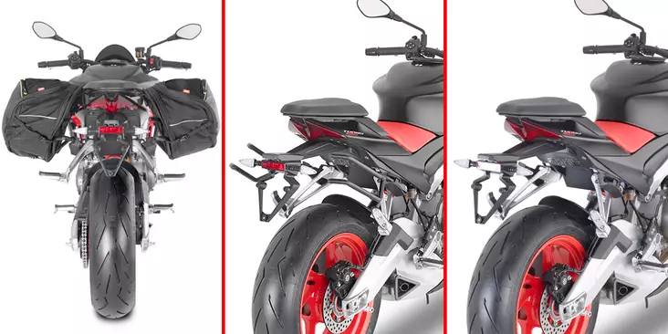 Givi TUB.HOLDER APRILIA TUONO 660 (21) - Moottoripyörän laukkujen kiinnityssarjat - D438643 - 1