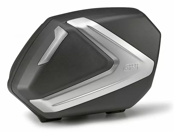 Givi V37 Tech monokey 37lt laukkupari musta sivupaneeli - Moottoripyörän kovat laukut - D262143 - 1