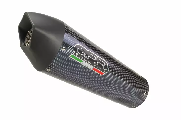 GPR Ducati Monster 1200 S/R 2017/20 e4 EC-Approv. slip-on exhaust catalized GP E - Moottoripyörän äänenvaimentimet - D426193 - 1