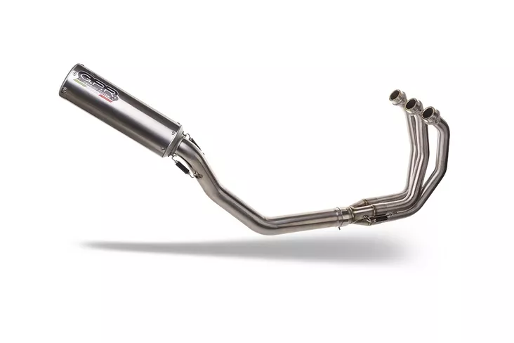 GPR TriumphTrident 660 2021/2024 e5 M3 TITANIUM NATURAL FS - Moottoripyörän pakoputkistot - D518753 - 1
