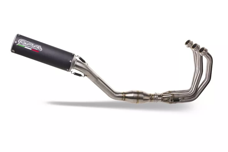 GPR YamahaTracer 9 2021/2024 e5 M3 BLACK TITANIUM FS - Moottoripyörän pakoputkistot - D518443 - 1