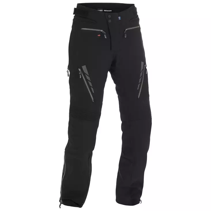 Halvarssons Tekstiilihousut Vinvallen Pants Musta - Kalvolliset moottoripyörähousut - D502993 - 1