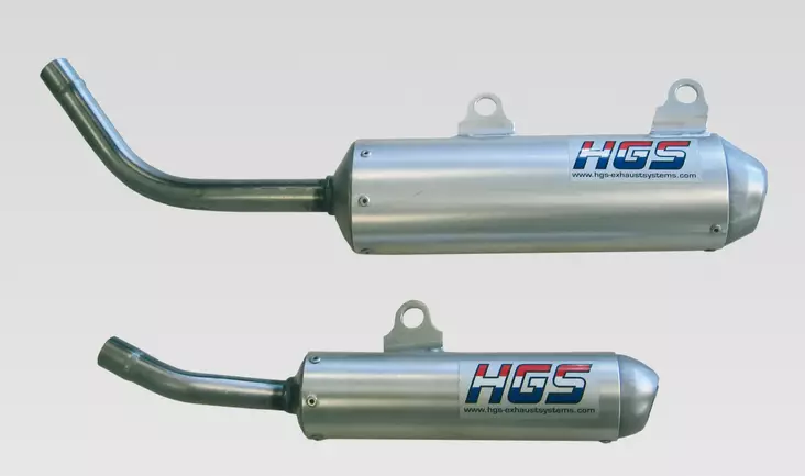 HGS Äänenvaimennin 2T Racing CR80 96-02CR85 03-04 - Moottoripyörän äänenvaimentimet - D172193 - 1