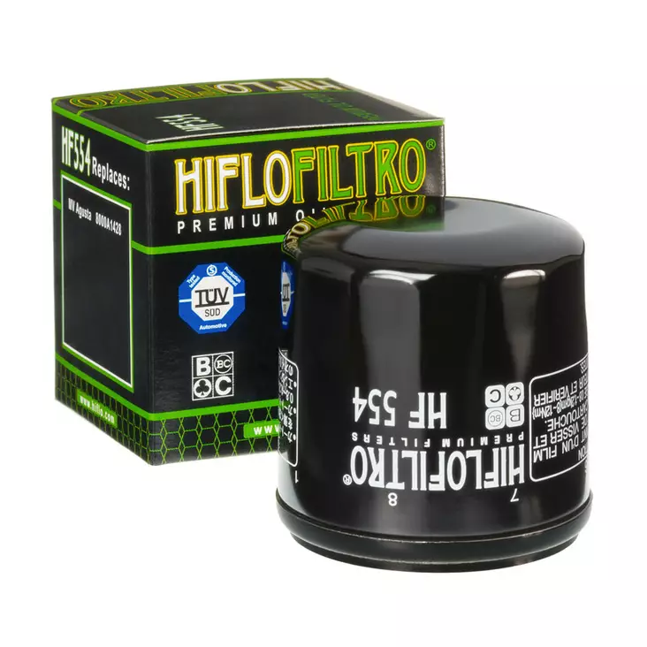 HiFlo öljynsuodatin HF554 - Moottoripyörän öljynsuodattimet - D59113 - 1