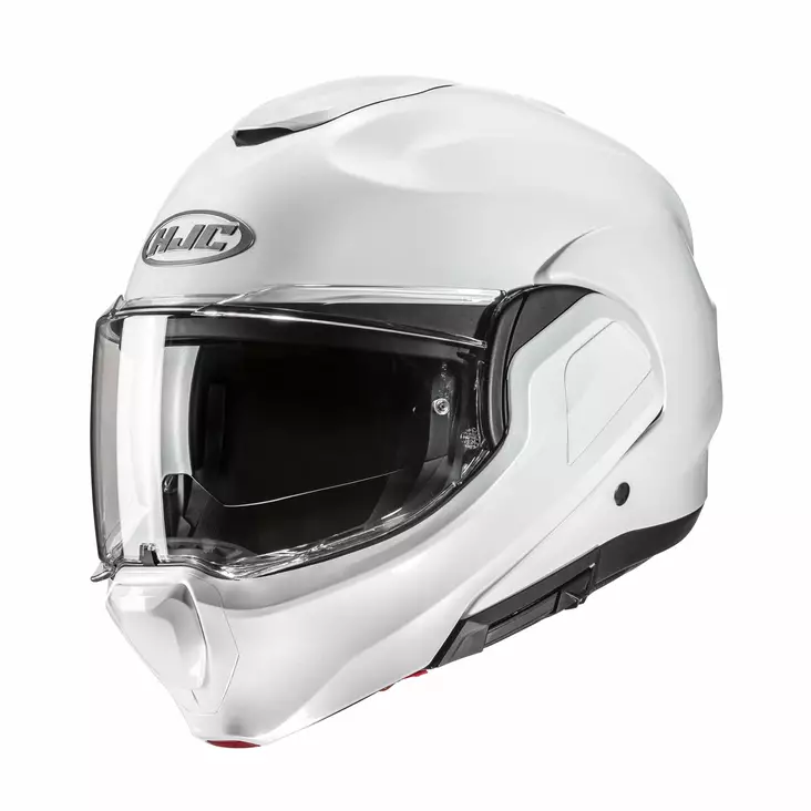 HJC Kypärä F100 Helmenvalkoinen - Avattavat kypärät - D504343 - 1