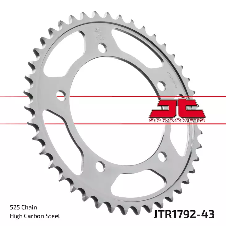 JT Takaratas JTR1792.43 - Moottoripyörän takarattaat - D432523 - 1