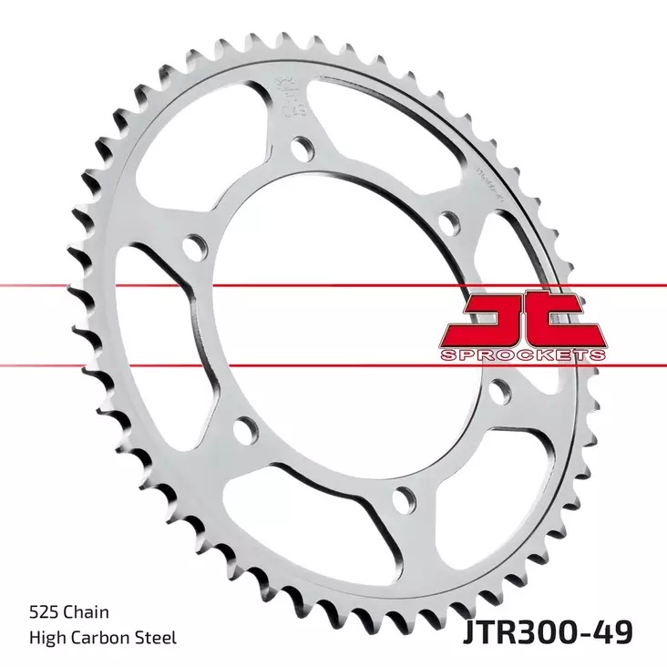 JT Takaratas JTR300.49 - Moottoripyörän takarattaat - D432903 - 1