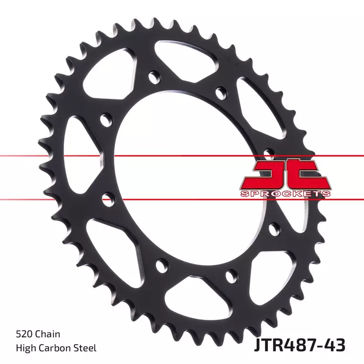 JT Takaratas JTR487.43 - Moottoripyörän takarattaat - D433033 - 1