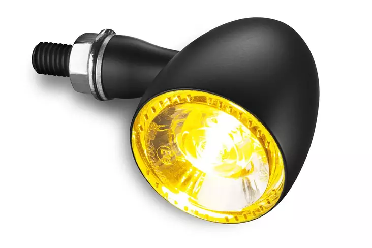 Kellermann Bullet 1000® Extreme black with clear glass - Moottoripyörän vilkut - D438913 - 1
