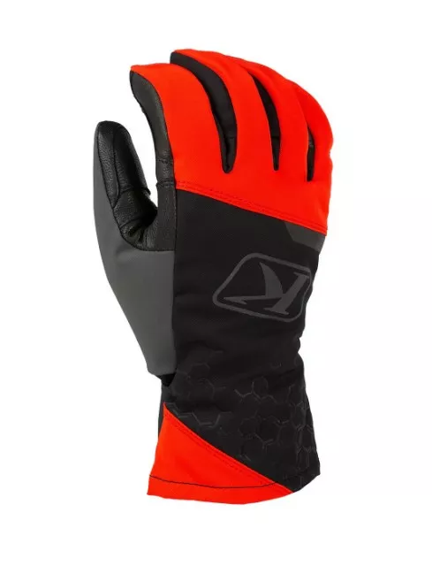 Klim Powerxross HanskaL Black - Fiery Red - Kelkkahanskat - 138723 - 1