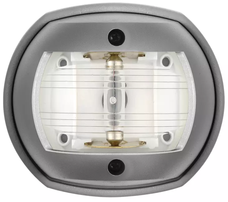 Kulkuvalo Compact 12 harmaa - valkoinen 135° perävalo - Veneen Kulkuvalot - D235473 - 1