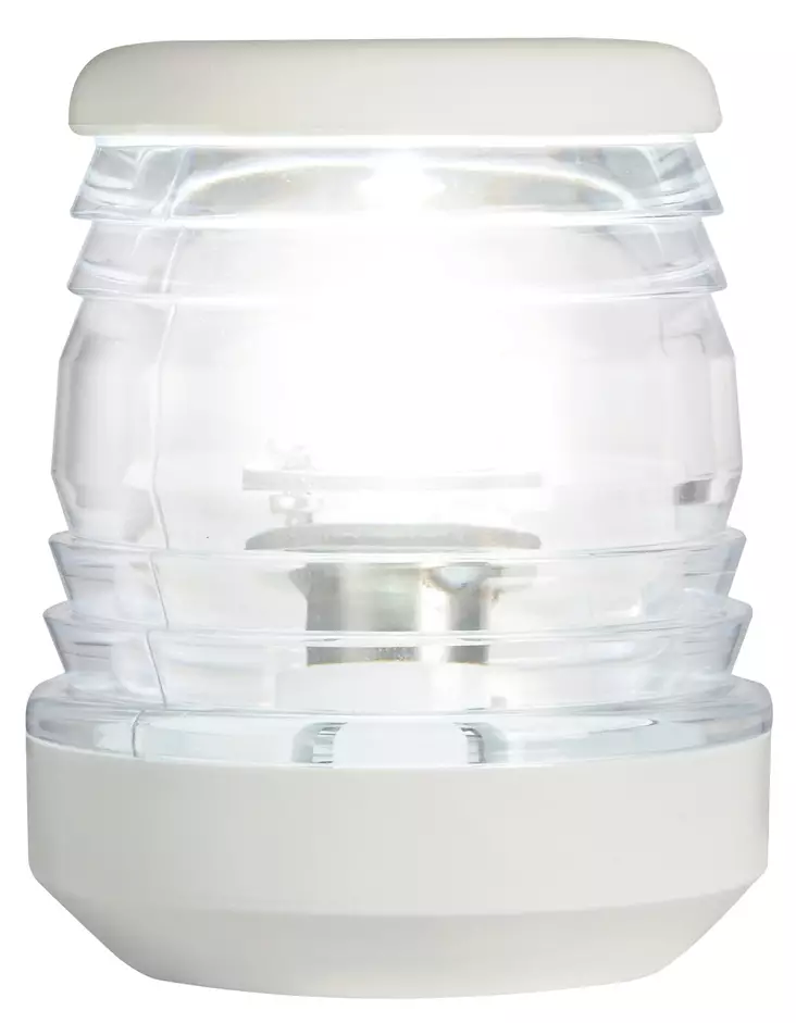 Kulkuvalo Led 360° valkoinen LED - Veneen Valomastot - D125203 - 1
