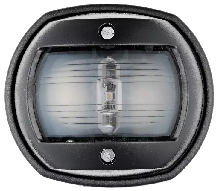 Kulkuvalo LED Compact 12 musta - valkoinen 135° perävalo - Veneen Kulkuvalot - D225523 - 1