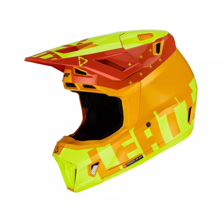 Leatt Kypärä Kit Moto 7.5 V23 Citrus - Offroad-kypärät - D435123 - 1