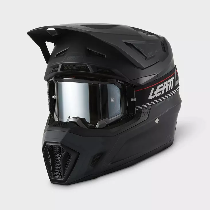 Leatt Kypärä Kit Moto 7.5 Stealth Musta - Offroad-kypärät - D554943 - 1
