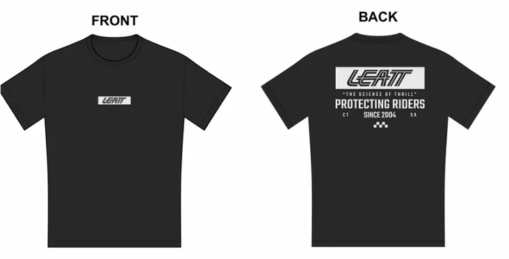 Leatt T-paita Promo 2025 musta - Vapaa-ajan paidat - D512593 - 1