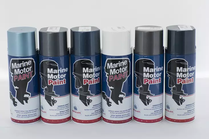 Moottorimaali 400ml Yamaha metallized blue 84-93 - Veneen Moottorimaalit - D125123 - 1
