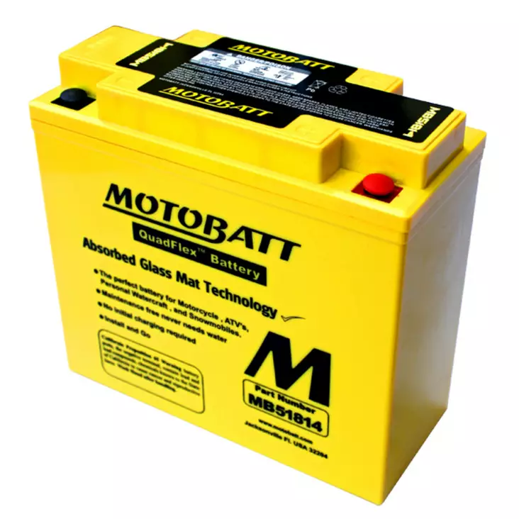 Motobatt MB51814 akku - Akut - D156173 - 1