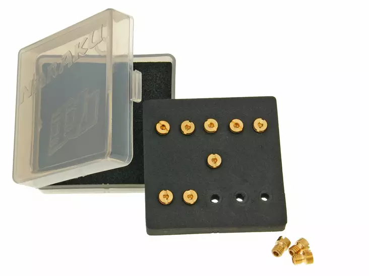 Naraku Suutinlajitelma M4 #80 - #98 (10 kpl) Yhteensopiva: Keihin - Mopon Suuttimet - D79583 - 1