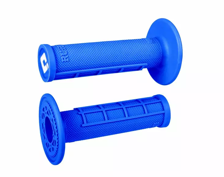 ODI Glue-On Grip Half-Waffle MX Single-Ply (Ruffian) Blue - Moottoripyörän kahvakumit - D509953 - 1