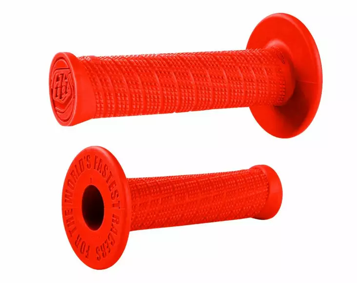 ODI Glue-On Grip Troy Lee Designs MX Fire Red - Moottoripyörän kahvakumit - D509933 - 1