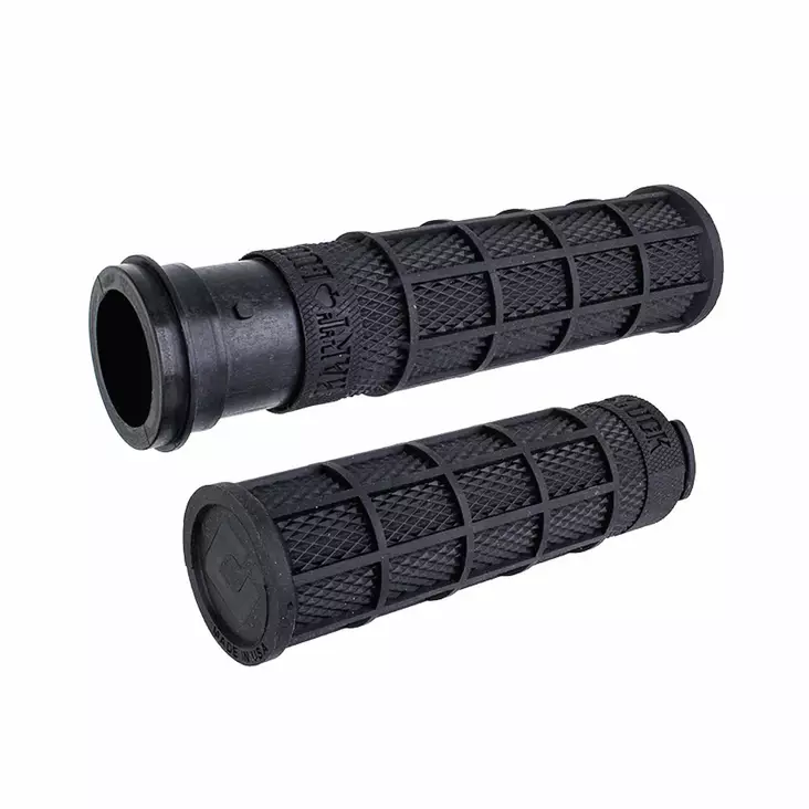 ODI REPLACEMENT HART-LUCK Full-Waffle REPLACEMENT-BLACK/Black - Moottoripyörän kahvakumit - D510193 - 1