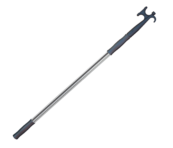 OS BOAT HOOK TELESCOPIC SMALL BRIGHT DIPPED 0.6M-1.05M - Veneen Airot, melat & venehaat - D240803 - 1