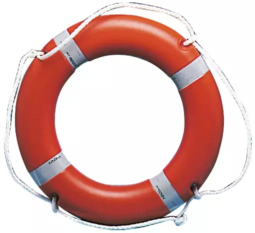 Pelastusrengas 40x64cm oranssi - Pelastusrenkaat & pelastusjärjestelmät - D124393 - 1